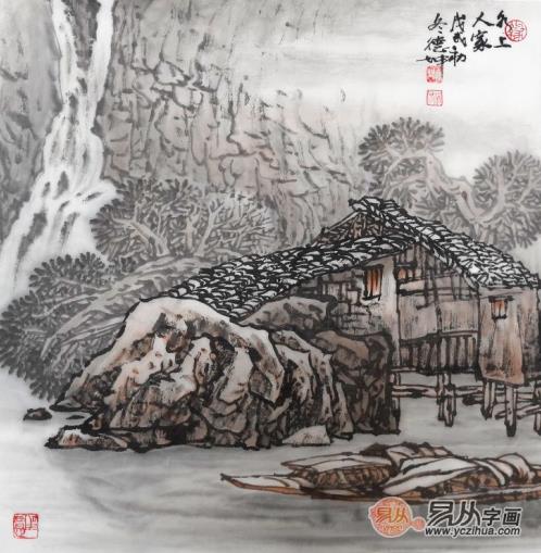 走廊过道一般挂什么画 走廊过道配画选择有这些!