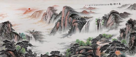 客厅沙发后挂什么画好?这是我见过更好的答案!