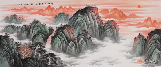 客厅沙发后挂什么画好?这是我见过更好的答案!