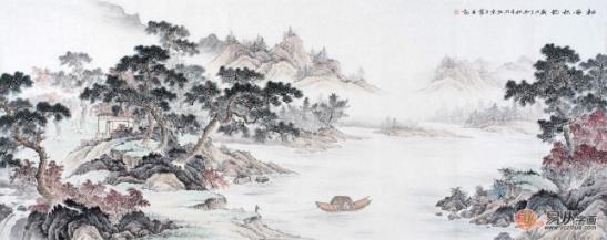 古意、禅意、诗意——画家王宁山水画,美得让人心动!