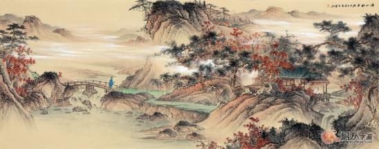 古意、禅意、诗意——画家王宁山水画,美得让人心动!
