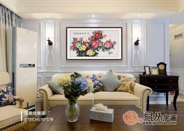 客厅里挂花鸟画选什么题材好,这四类最适宜了