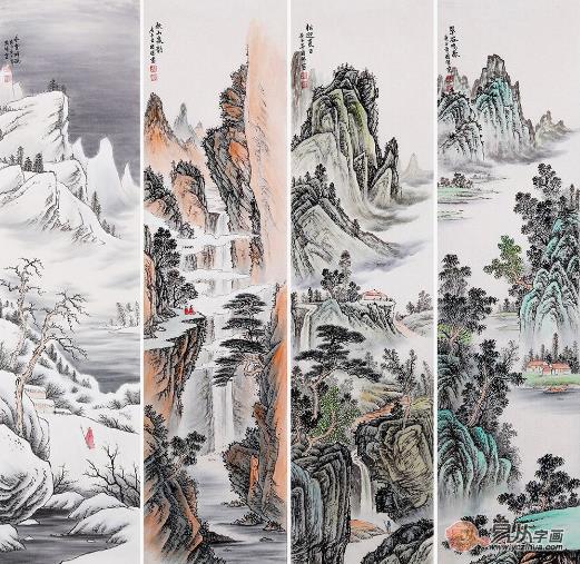 想要打造浓郁中国风?这4款中式客厅挂画不可错过
