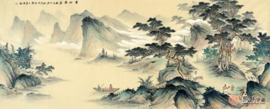 想要打造浓郁中国风?这4款中式客厅挂画不可错过