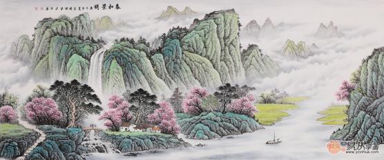 想要打造浓郁中国风?这4款中式客厅挂画不可错过