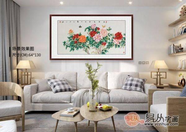 家居装饰宜挂什么画,一幅精美手绘花鸟国画足以