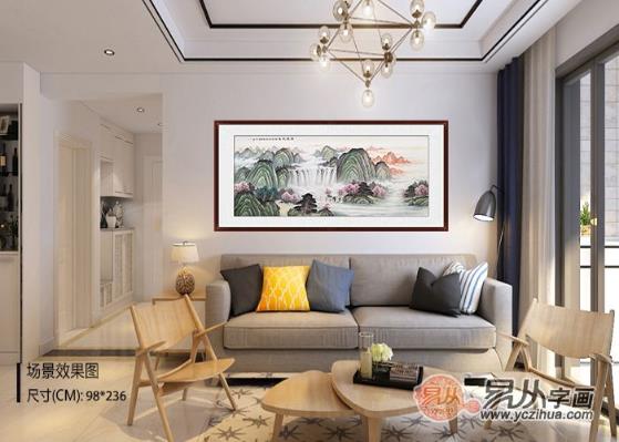 怎么挂沙发墙装饰画?易从网分享悬挂的5大方法
