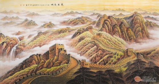 易从网分享:家庭客厅装饰画的选择搭配和技巧
