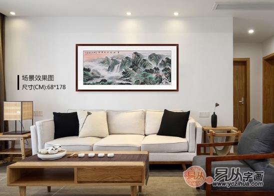 沙发墙挂画选择有讲究,搭配不好反而会适得其反