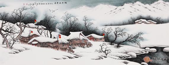 鉴赏:画家李国胜国画山水艺术佳作,实乃妙合无间