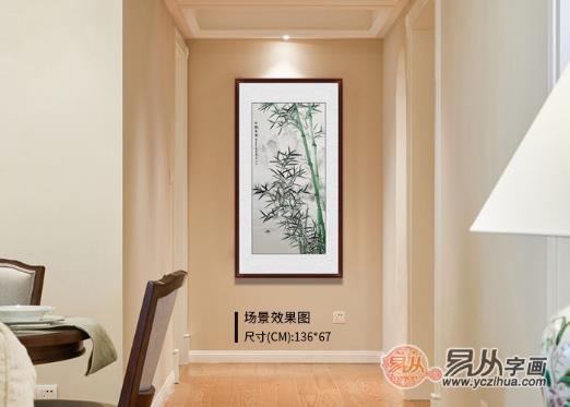 走廊尽头适合挂什么画?选它,能点燃整个走廊的气氛