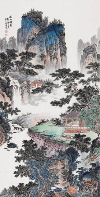走廊尽头适合挂什么画?选它,能点燃整个走廊的气氛
