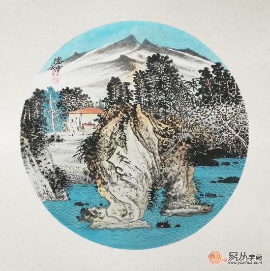 走廊尽头适合挂什么画?选它,能点燃整个走廊的气氛