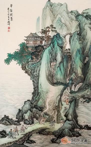 福寿如意 福寿双全丨画家林德坤祝寿图鉴赏:群仙祝寿