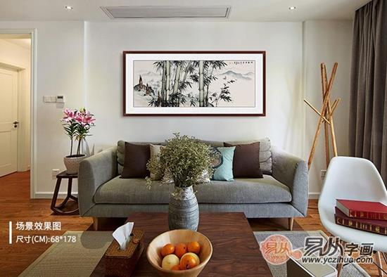 想要拥有靓丽的客厅环境?这4款适合客厅的挂画不能少