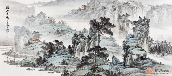 胸含万壑,妙笔绘千山——画家林德坤写意山水画欣赏