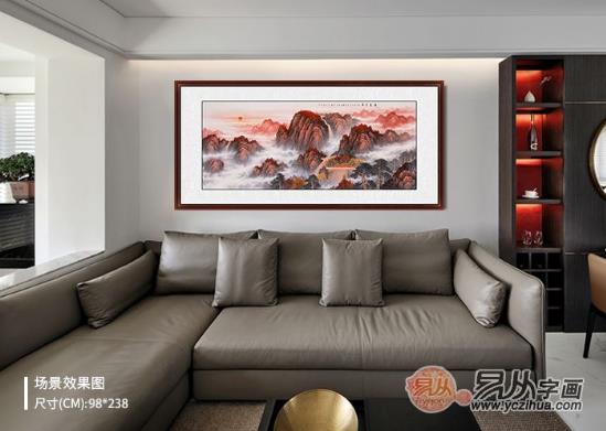 家里适宜挂什么画 这4款寓意超好的山水挂画推荐