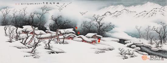 这4种家居山水画的搭配,每一款都让人心动