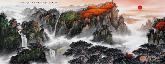 客厅背景墙挂什么画好?花点时间,认真看完这篇攻略