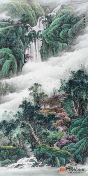 进门玄关装饰画选得好,客人一进门都惊呆了