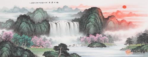 家里挂什么画好 家里挂的画这样送,体面又大气!
