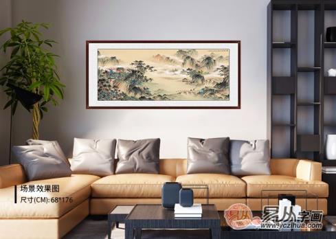 家里挂什么画好 家里挂的画这样送,体面又大气!