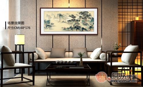 家里挂什么画好 家里挂的画这样送,体面又大气!
