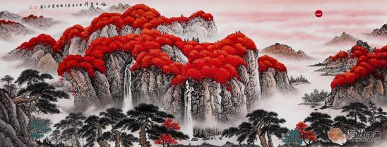 家里挂什么画好?宜挂在家里的山水画推荐